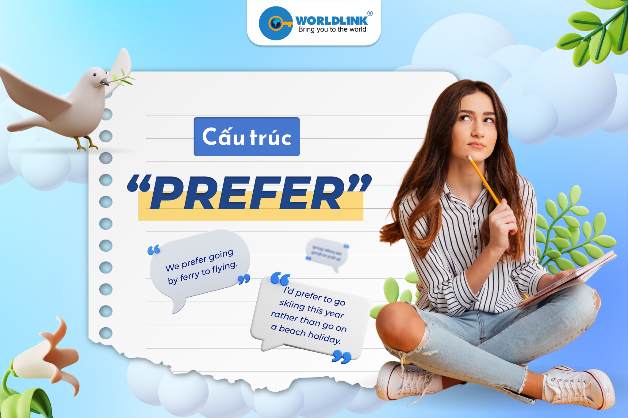 Cách sử dụng cấu trúc Prefer chuẩn nhất